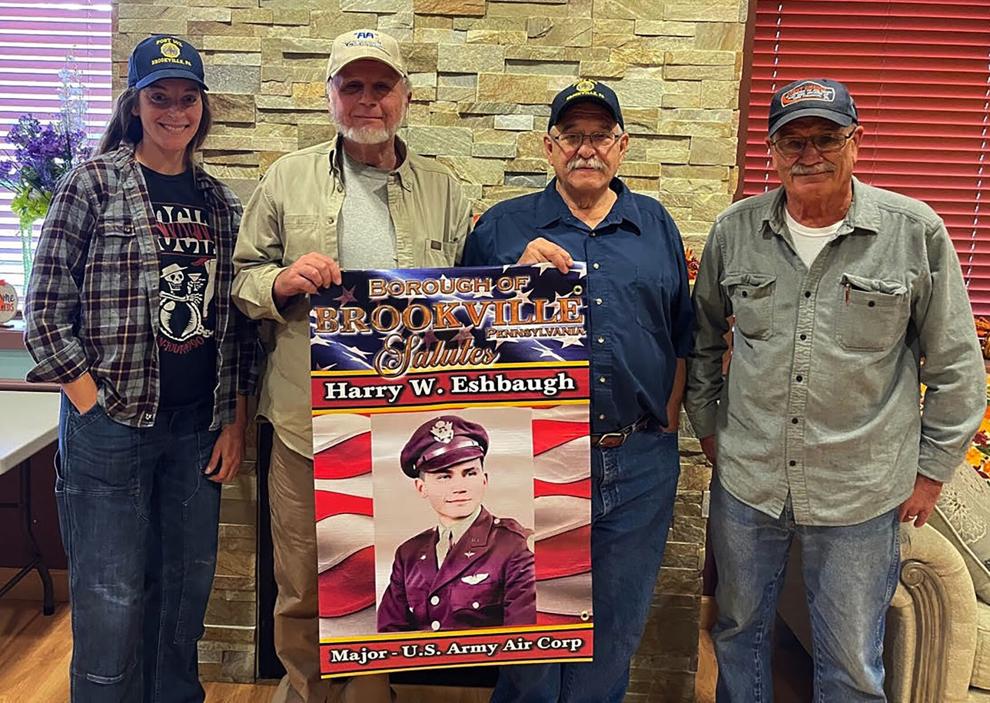 American Legion dedicated street banner to the late Harry Eshbaugh